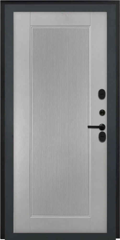 Входная дверь ДвериПРО Модель L-49 ПВХ 10мм Астрод Velutto Grigio DPRO201220 внутренняя сторона